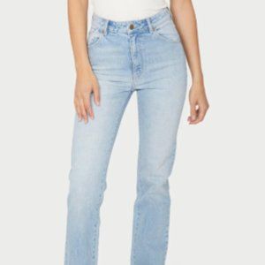 Rollas Original Straight Long Jeans - Faded Vintage